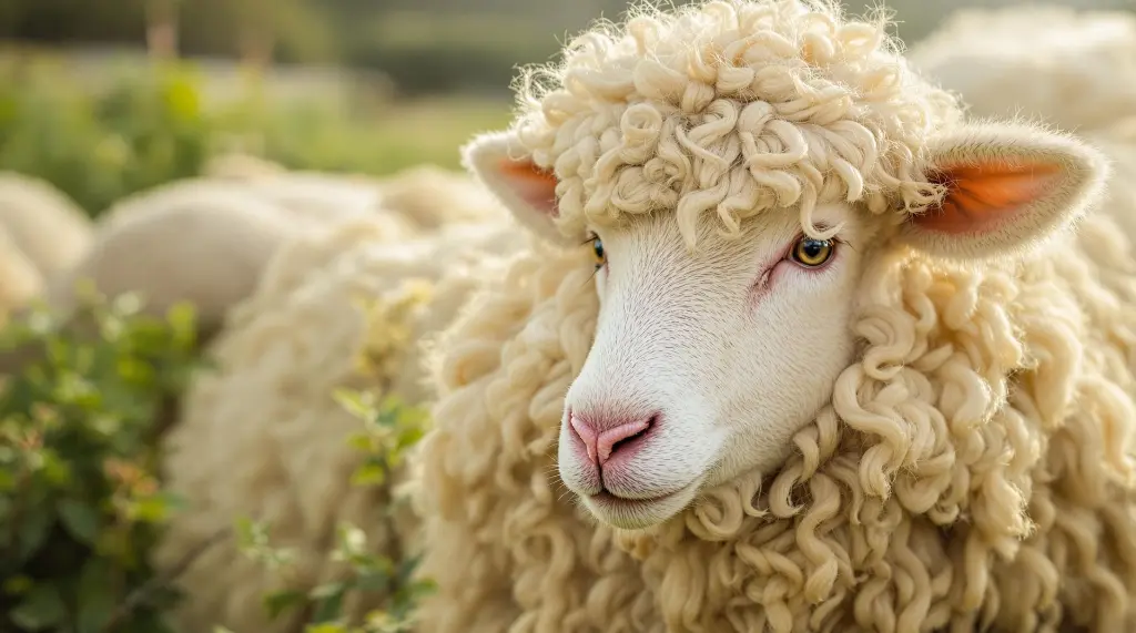 "Natural wool fibers – eco-friendly, soft, and sustainable material for rugs and textiles"