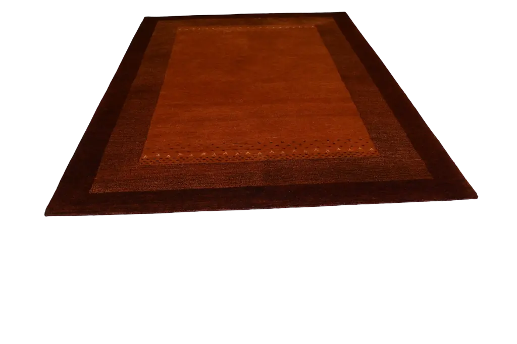 Sunset Brick Hand-Knotted Wool Rug