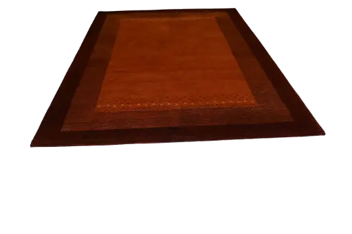 Sunset Brick Hand-Knotted Wool Rug